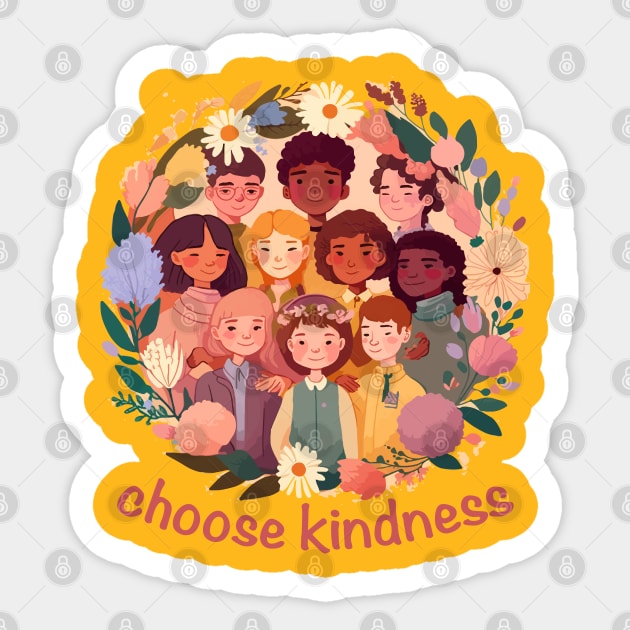 Choose Kindness Sticker by tatadonets